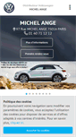 Mobile Screenshot of michelange-paris16.com